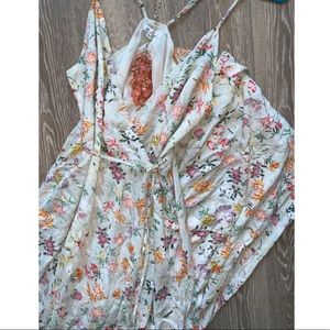 LuLu’s | On the road Floral Wrap Long Maxi Dress